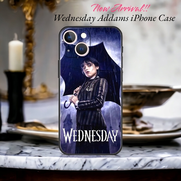 Wednesday Addams! Popular iPhone Durable Protective Case Cover! A Just-Jen Fav🖤 - Picture 5 of 9